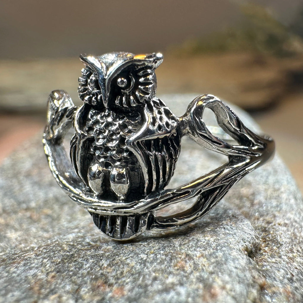 Hollie Owl Ring