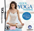 Quick Yoga Training (Nintendo DS) - Game Manual Only
