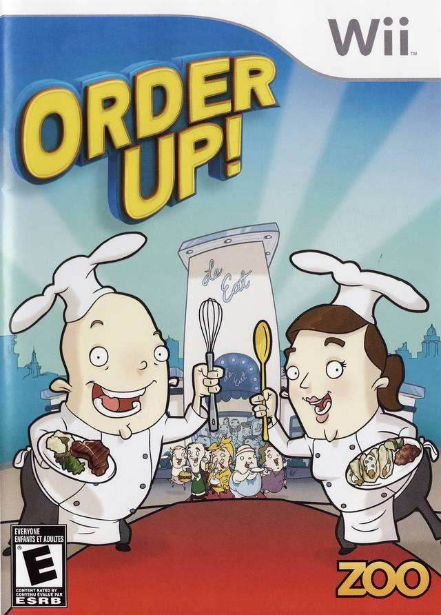 Order Up (Wii) - Game Manual Only