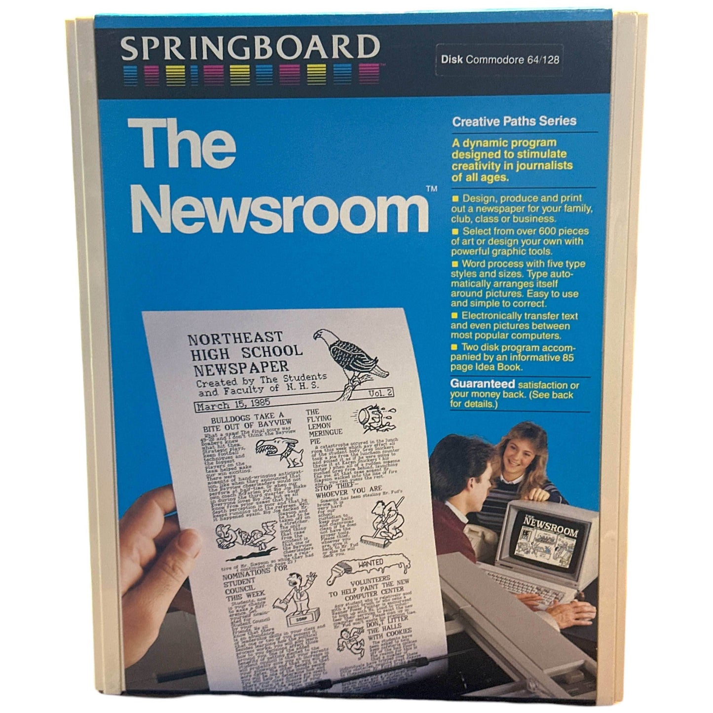 Springboard The Newsroom - Commodore 64/128 - 