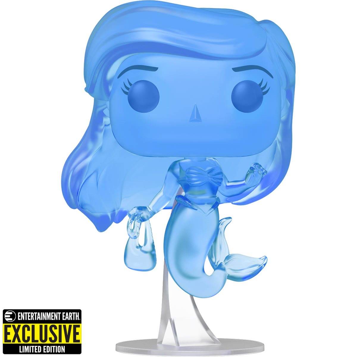 Funko Pop! Disney: The Little Mermaid - Ariel Blue Translucent Entertainment Earth Exclusive - 