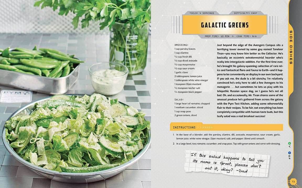 Avengers Campus: The Official Cookbook - 