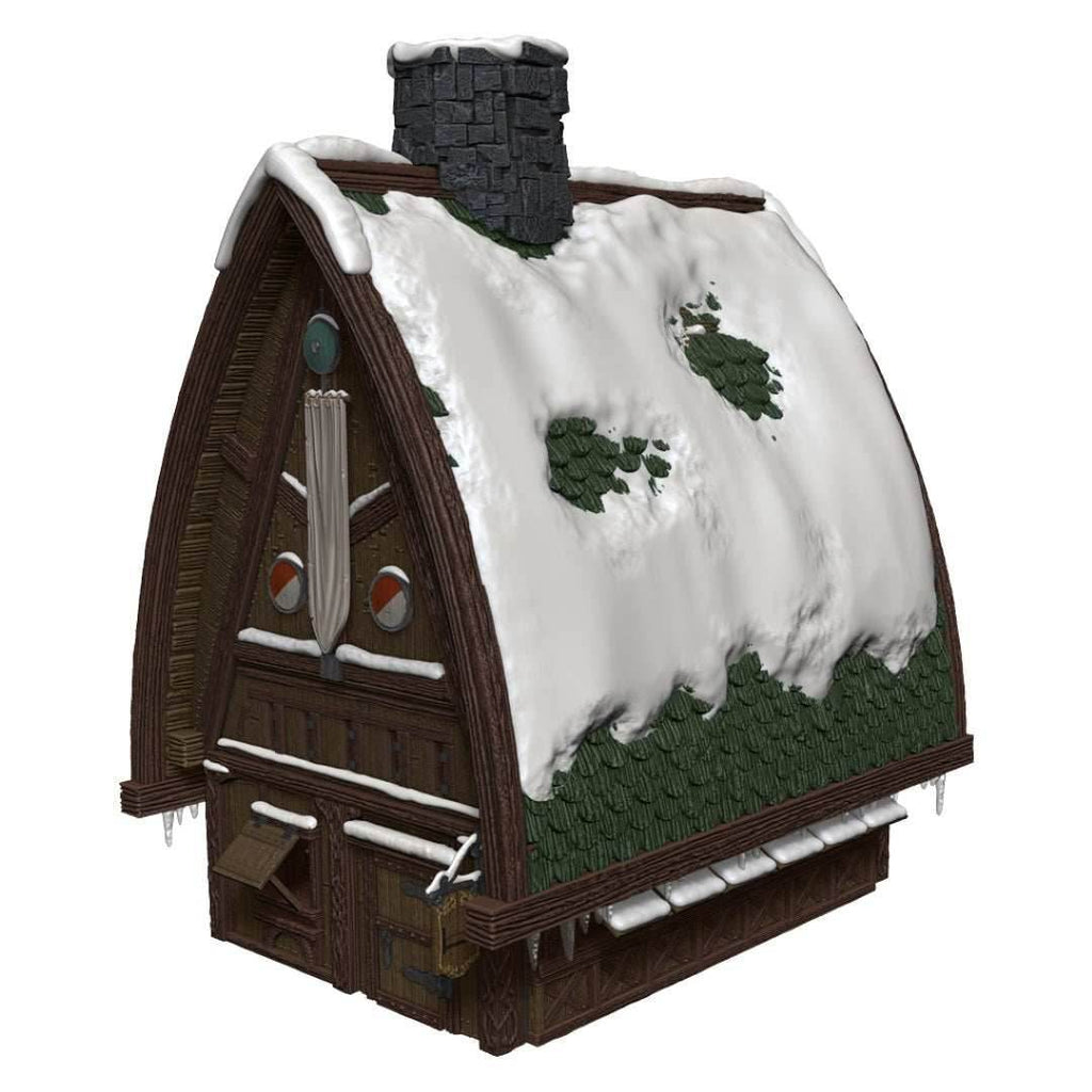 D&D: Icons of the Realms - Icewind Dale: Rime of the Frostmaiden - Ten Towns Papercraft Set - 