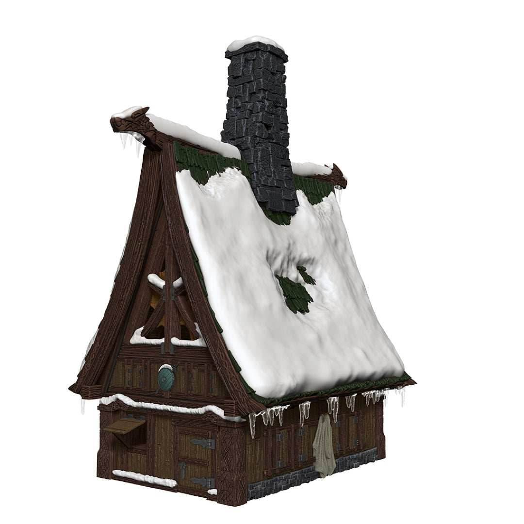D&D: Icons of the Realms - Icewind Dale: Rime of the Frostmaiden - Ten Towns Papercraft Set - 