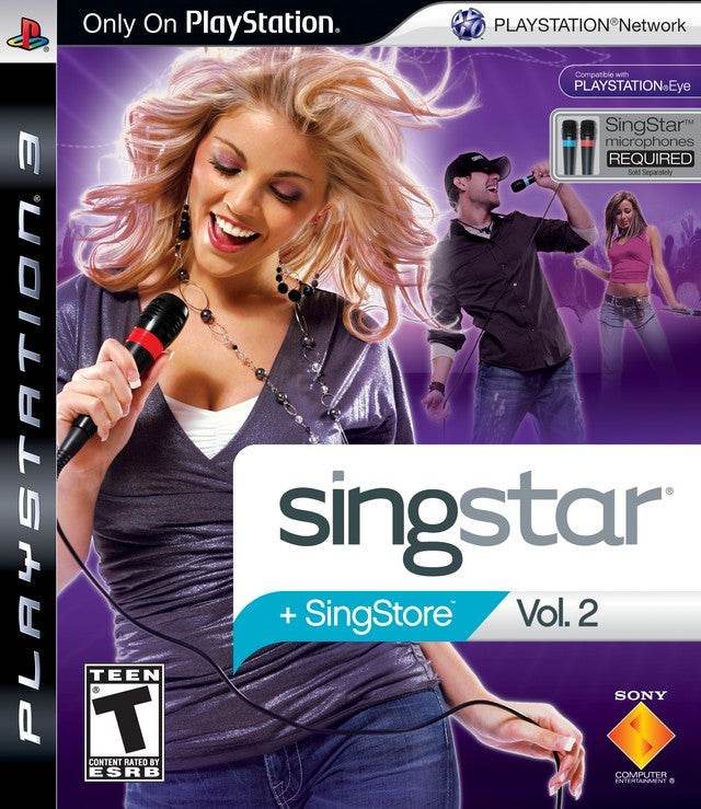 SingStar Vol. 2 (Playstation 3) - Game Manual Only