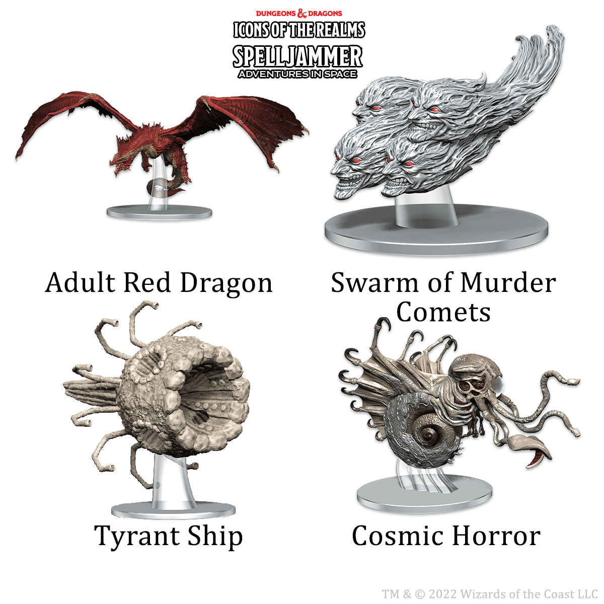 D&D: Icons of the Realms - Ship Scale - Threats from the Cosmos - 