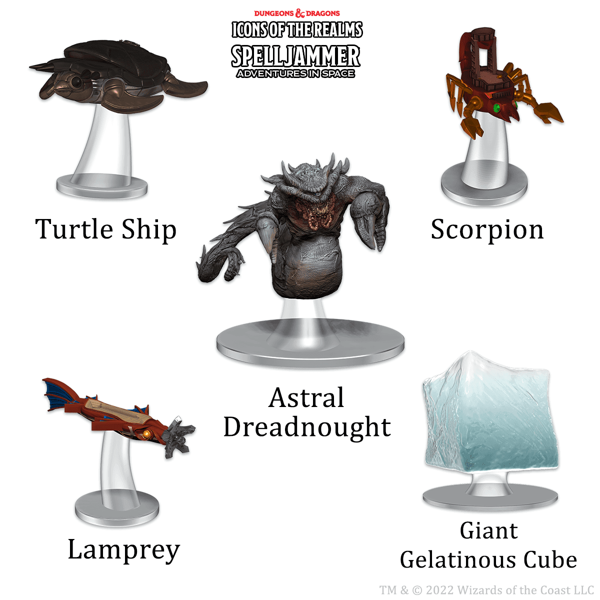 D&D: Icons of the Realms - Ship Scale - Attacks from Deep Space - 