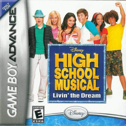 High School Musical Living the Dream (Gameboy Advance) - Game Manual Only
