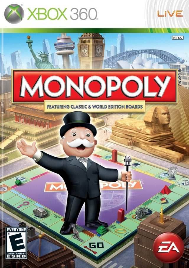 Monopoly (Xbox 360) - Game Manual Only