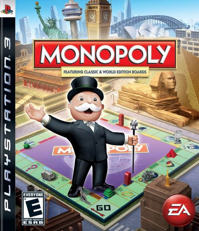 Monopoly (Playstation 3) - Game Manual Only