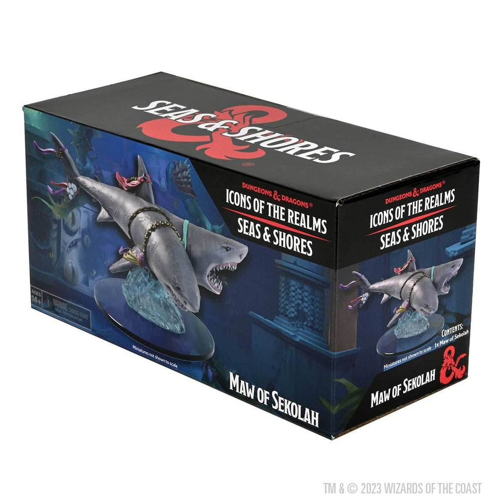 D&D: Icons of the Realms - Seas & Shores Maw of Sekolah Boxed Figure - 