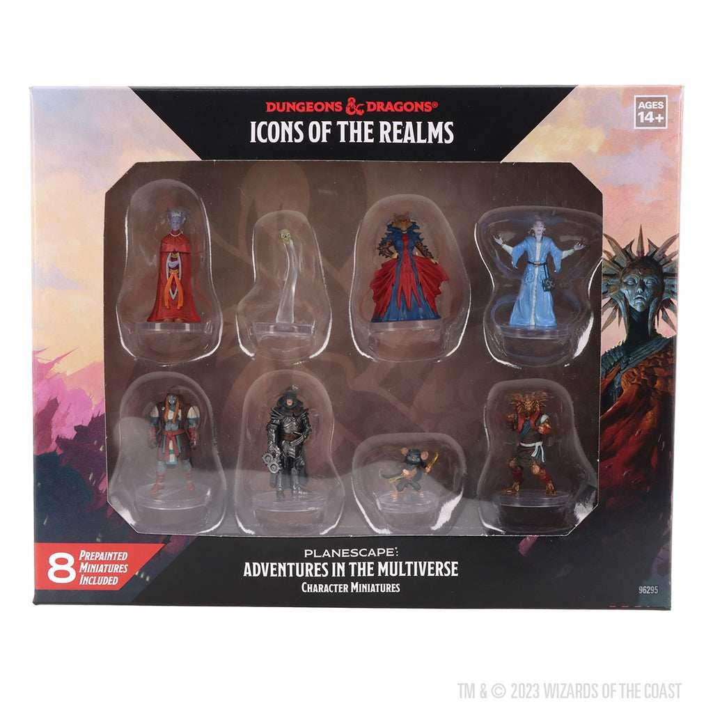 D&D Icons of the Realms: Planescape: Adventures in the Multiverse - Character Miniatures Boxed Set - 