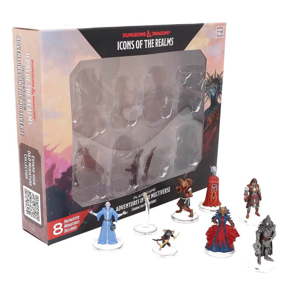 D&D Icons of the Realms: Planescape: Adventures in the Multiverse - Character Miniatures Boxed Set - 