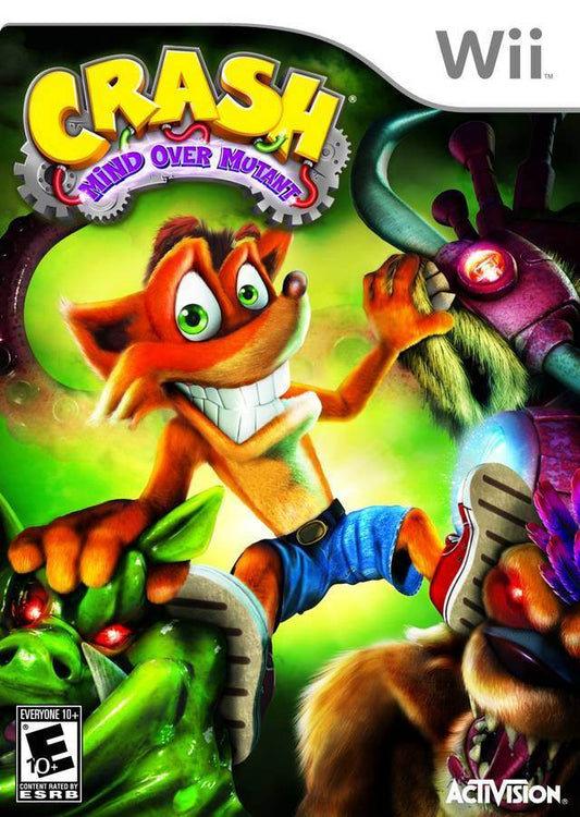 Crash Bandicoot Mind over Mutant (Wii) - Game Manual Only