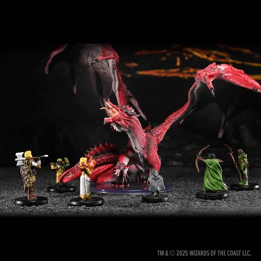 D&D: Icons of the Realms - Adult Red Dragon Tyrant - 