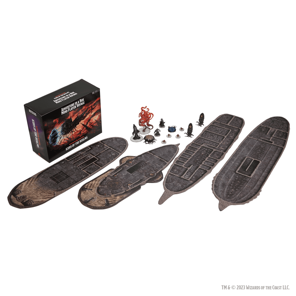 D&D: Icons of the Realms - Adventure In A Box - Mind Flayer Voyage - 