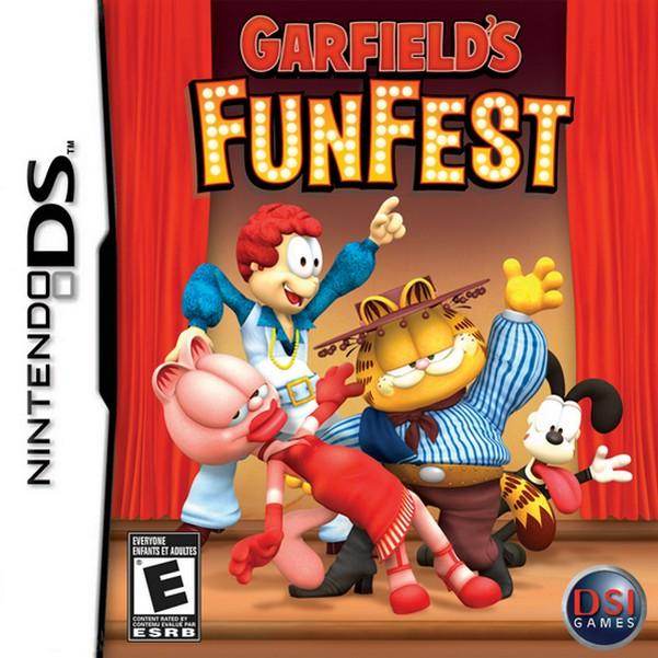 Garfield's Fun Fest (Nintendo DS) - Game Manual Only