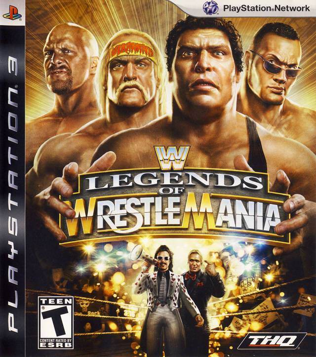 WWE Legends of WrestleMania (Playstation 3) - Game Manual Only
