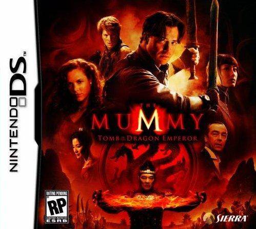 The Mummy Tomb of the Dragon Emperor (Nintendo DS) - Game Manual Only