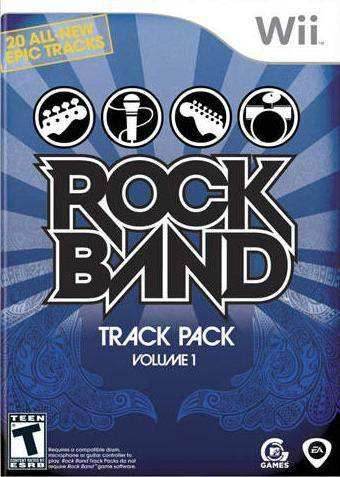 Rock Band Track Pack Volume 1 (Wii) - Game Manual Only