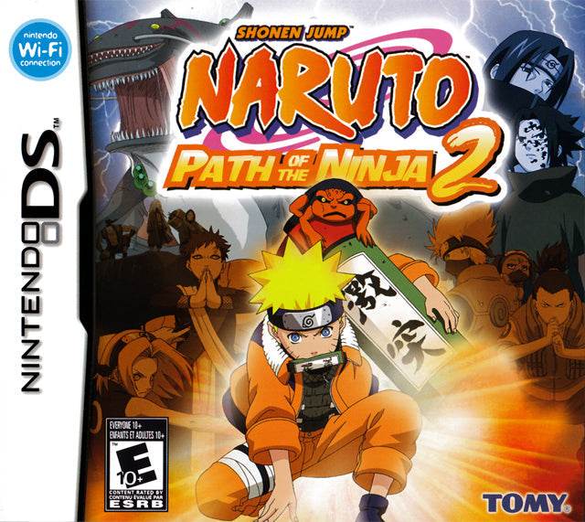 Naruto: Path Of The Ninja 2 (Nintendo DS) - Game Manual Only