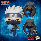 Funko Pop! Naruto Shippuden - Young Kakashi Hatake Chidori GITD Chase AAA Anime Exclusive - 