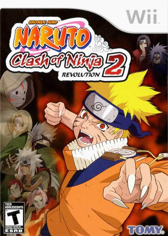Naruto: Clash Of Ninja Revolution 2 (Wii) - Game Manual Only