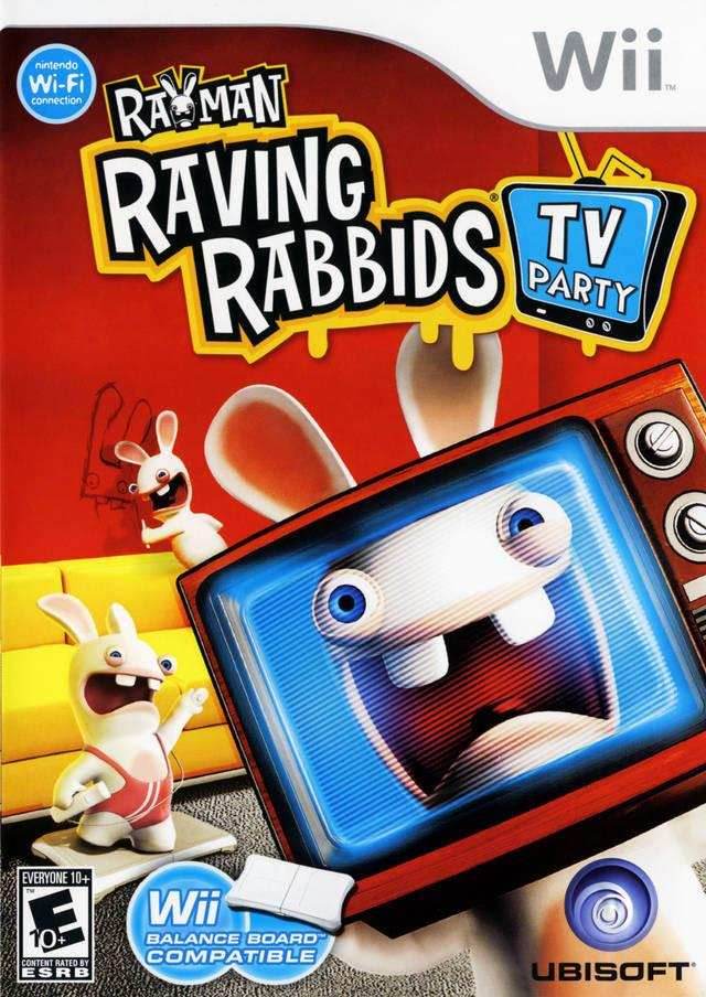 Rayman Raving Rabbids TV Party (Wii) - Game Manual Only