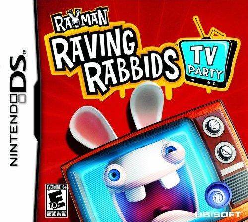 Rayman Raving Rabbids TV Party (Nintendo DS) - Game Manual Only