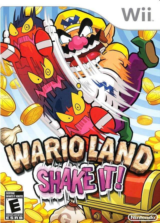Wario Land: Shake It (Wii) - Game Manual Only