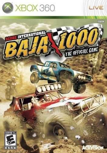 SCORE International Baja 1000 (Xbox 360) - Game Manual Only
