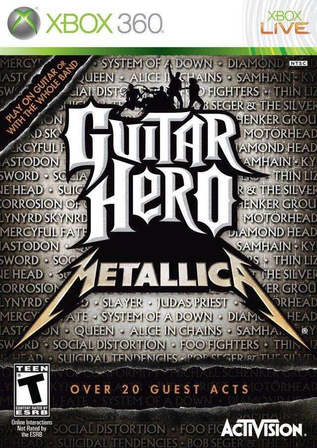 Guitar Hero: Metallica (Xbox 360) - Game Manual Only