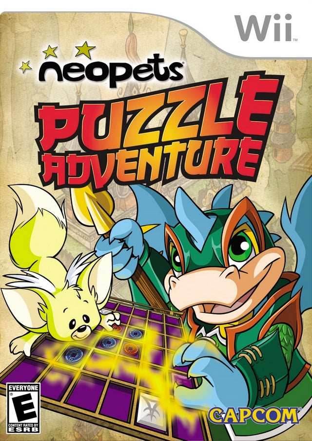 Neopets Puzzle Adventure (Wii) - Game Manual Only