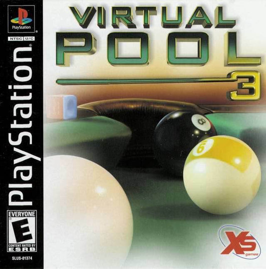 Virtual Pool 3 (Playstation) - Game Manual Only