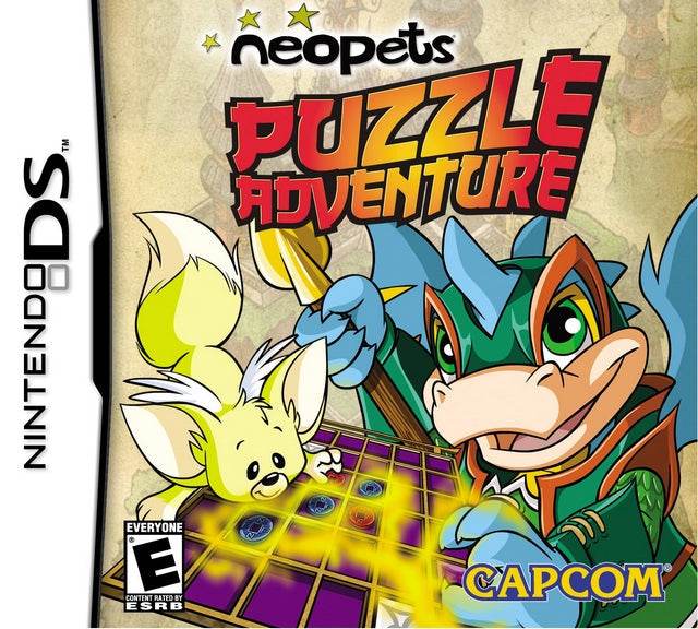 Neopets Puzzle Adventure (Nintendo DS) - Game Manual Only