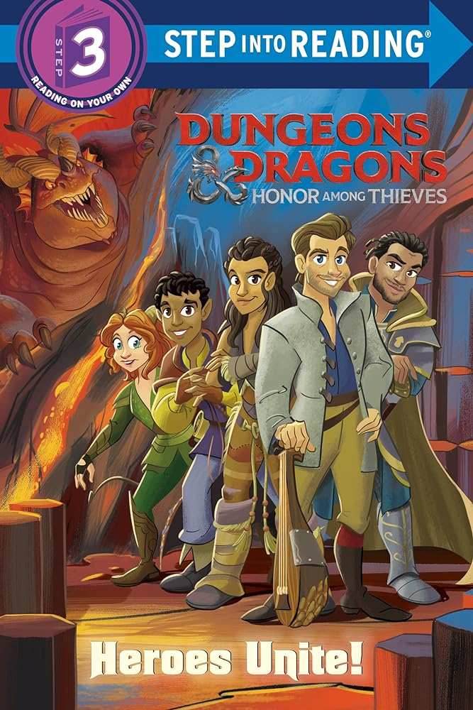 Heroes Unite! (Dungeons & Dragons: Honor Among Thieves) (Step into Reading) - 