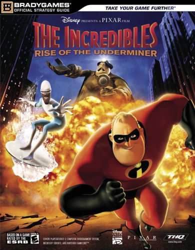 The Incredibles Rise of the Underminer [Game + Strategy Guide] (Xbox) - Bundle Only