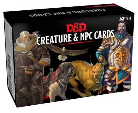 D&D: Spellbook Cards - Creature & NPC Cards - 