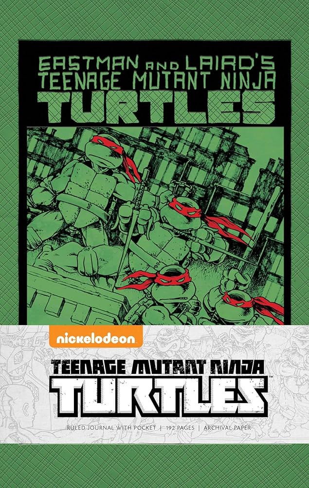 Teenage Mutant Ninja Turtles: Classic Hardcover Ruled Journal (90's Classics)