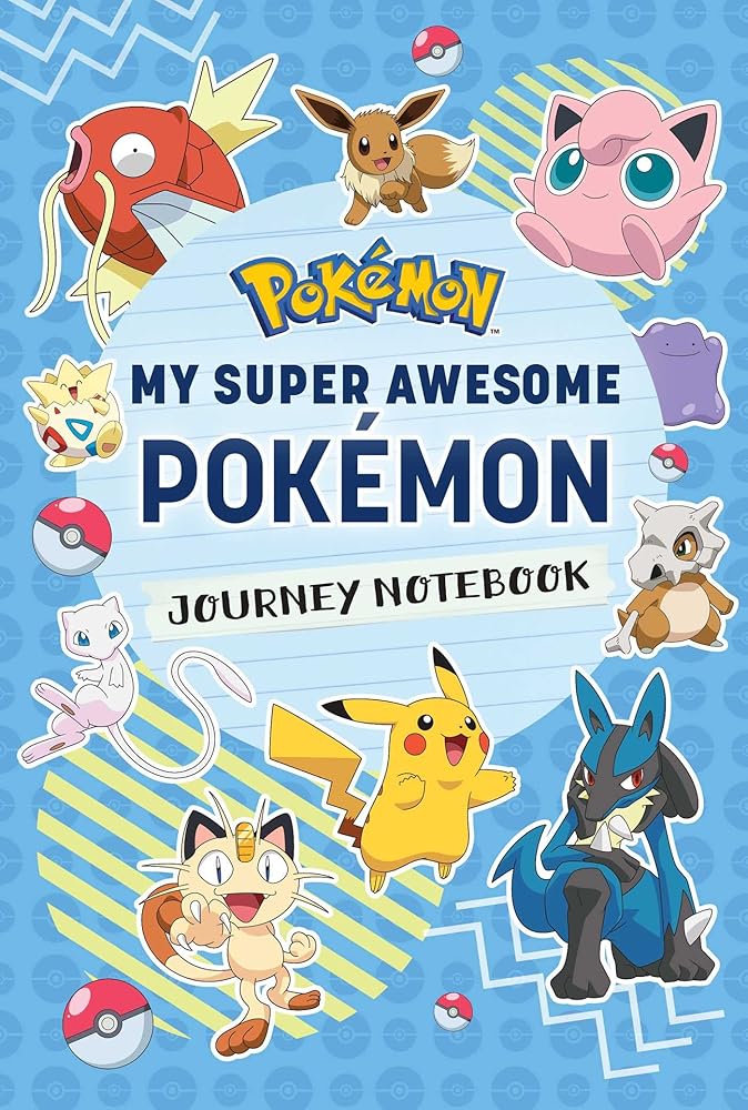 Pok??mon: My Super Awesome Pok??mon Journey Notebook (Gaming)