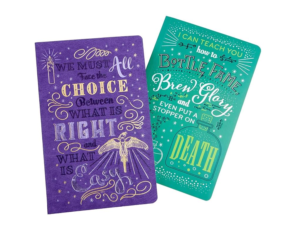 Harry Potter: Character Notebook Collection (Set of 2): Dumbledore and Snape