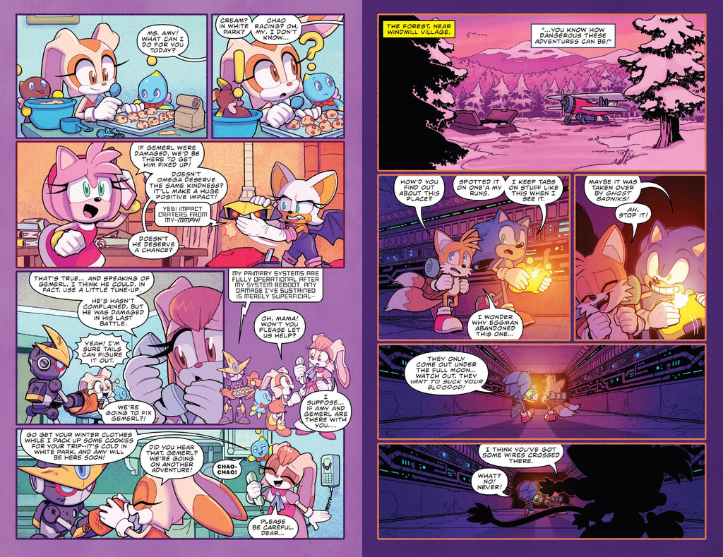 Sonic the Hedgehog Volume 9: Chao Races & Badnik Bases