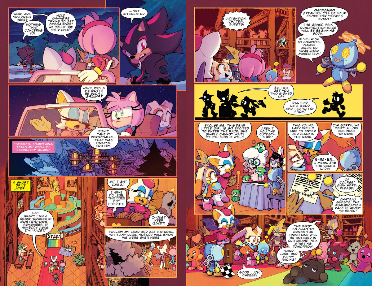 Sonic the Hedgehog Volume 9: Chao Races & Badnik Bases