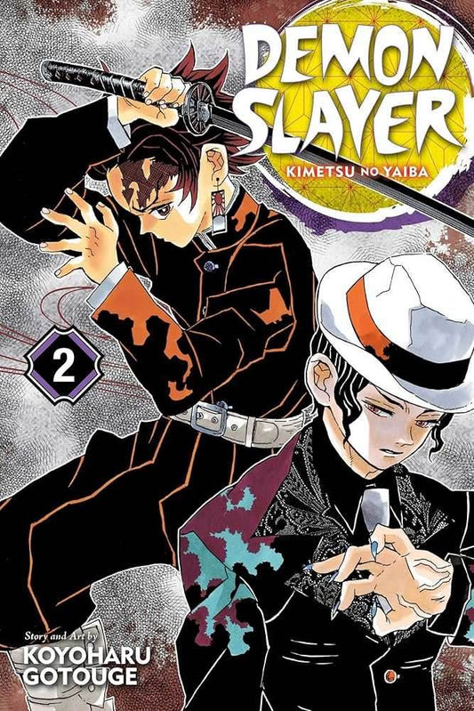 Demon Slayer: Kimetsu no Yaiba, Vol. 2 (2) by Koyoharu Gotouge - 