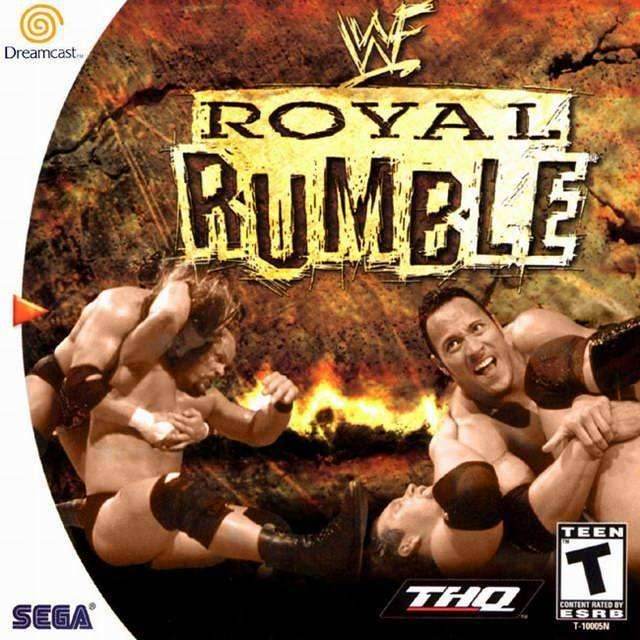 WWF Royal Rumble (Sega Dreamcast) - Game Manual Only