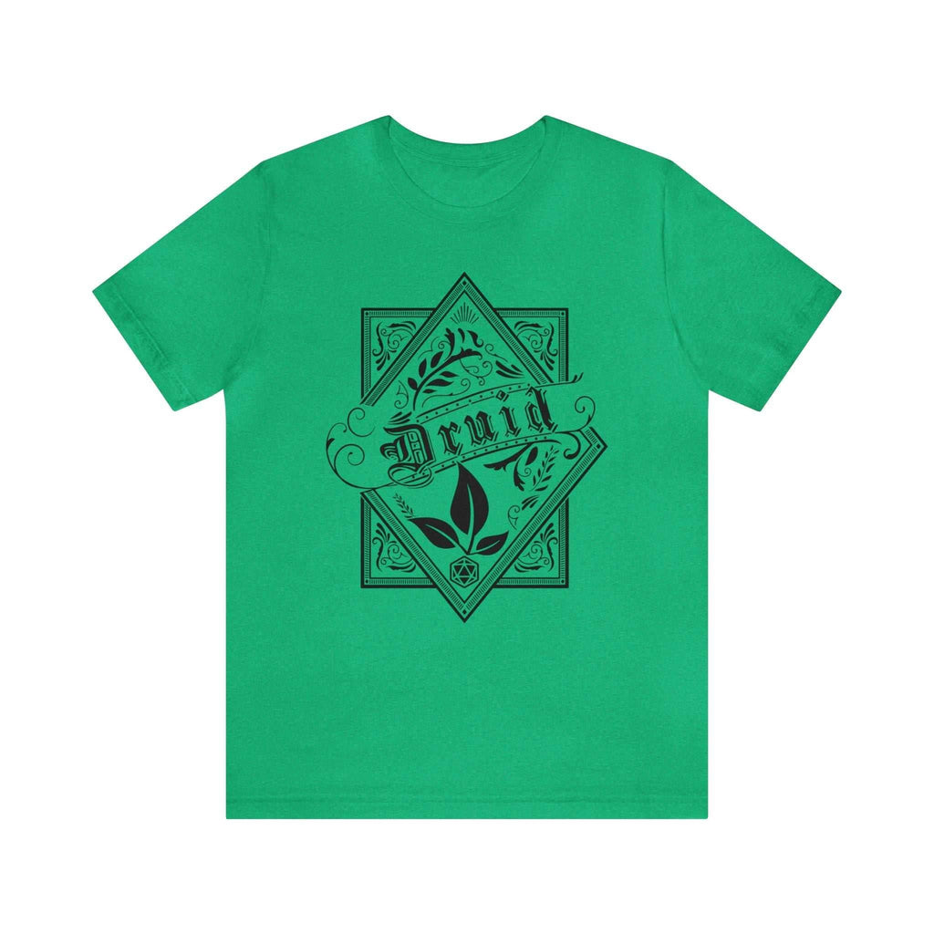 Druid Class Shirt - Heather Kelly / S