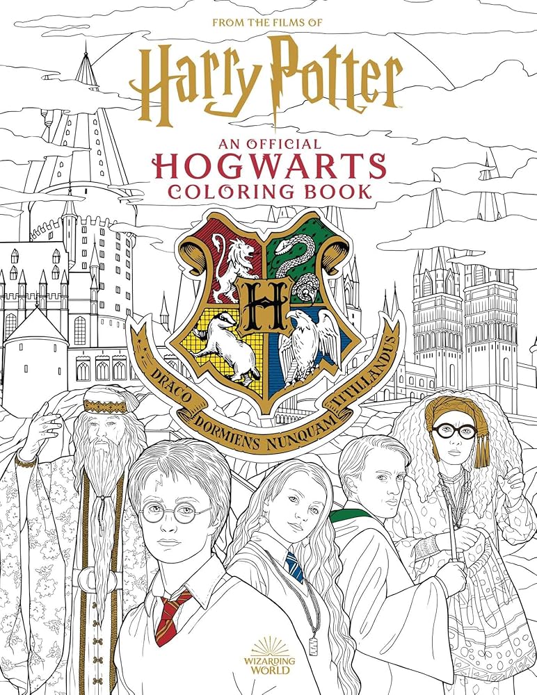 Harry Potter: An Official Hogwarts Coloring Book