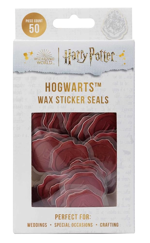 Harry Potter: Hogwarts Sticker Seals (Set of 50)