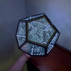 Infinity Dodecahedron Magic Table Lamp