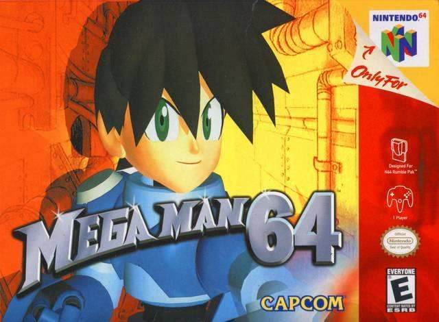 Mega Man 64 (Nintendo 64) - Game Manual Only